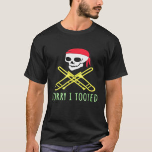 Halloween Sorry, dass ich Tooot Trombone Player Pi T-Shirt