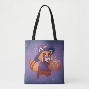 Halloween Space Panda Tasche