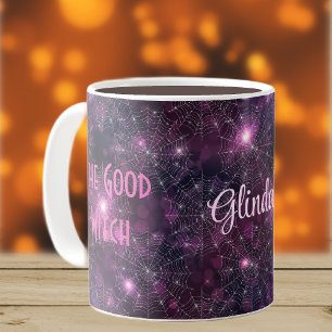 Halloween Sparkling Spider Webs 11oz Kaffeetasse