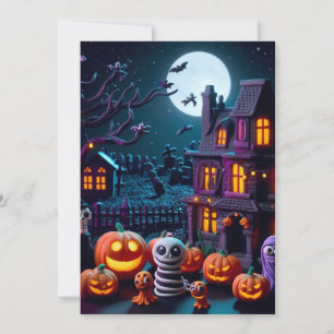 Halloween Spaß Einladungen