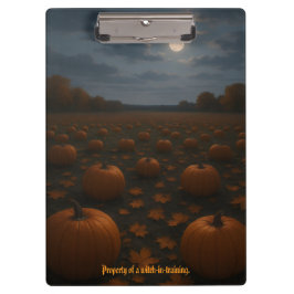 Halloween Spaß individuell anpassbar Klemmbrett