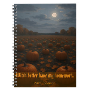 Halloween Spaß individuell anpassbar Notizblock