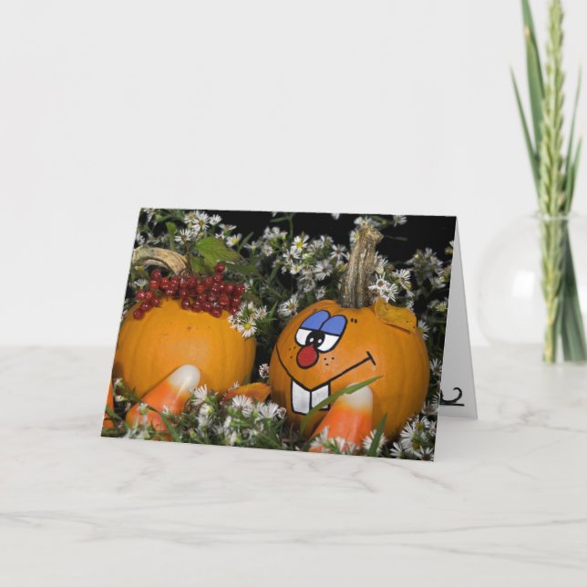 Halloween-Spaß Karte (Vorderseite)