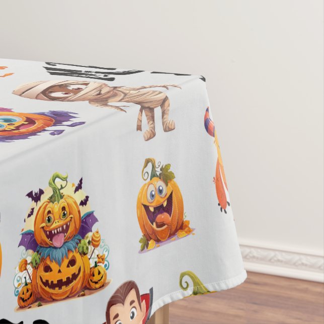 Halloween-Spaß Monster Bash Tischdecke (Beispiel)