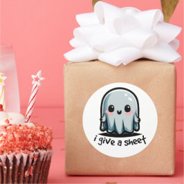 Halloween-Spaß Runder Aufkleber