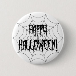 Halloween Spider Fingers und Web Button
