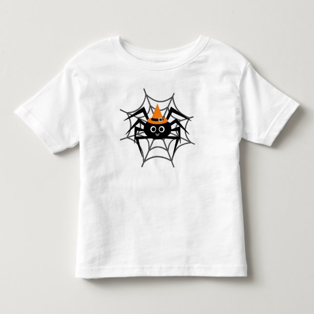 Halloween Spider in Web-Shirts und Geschenke Kleinkind T-shirt (Vorderseite)