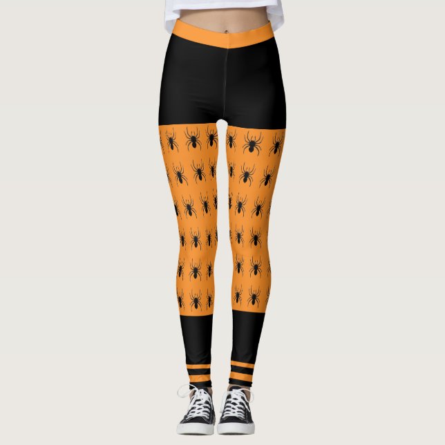 Halloween Spider Leggings (Vorderseite)