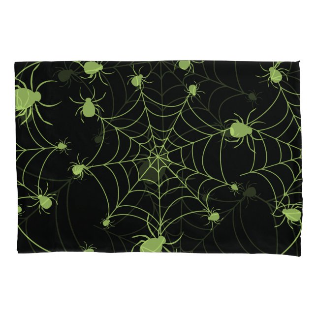 Halloween Spider Net Creative Pattern Kissenbezug (Vorderseite)