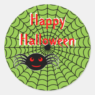 Halloween Spider und Web Stickers
