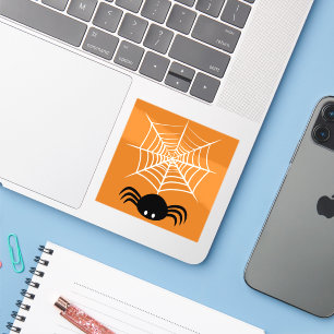Halloween Spider Web Aufkleber