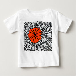 Halloween Spider Web Baby T-shirt