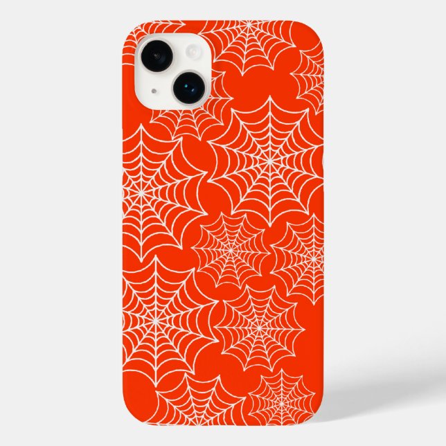 Halloween Spider Web Case-Mate iPhone 14 Plus Hülle (Rückseite)