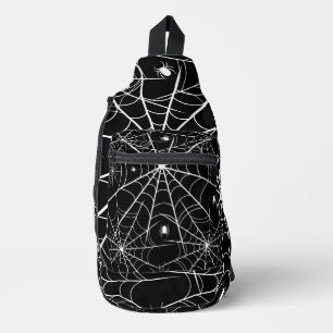 Halloween Spider Web Crossbody Bag