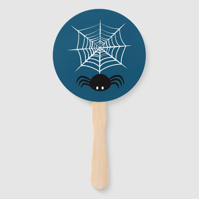 Halloween Spider Web Fächer (Vorderseite)