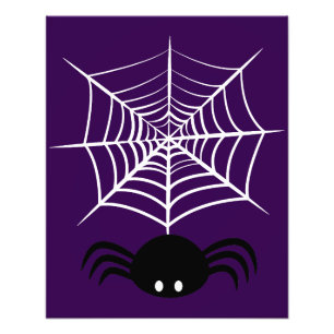 Halloween Spider Web Fotodruck