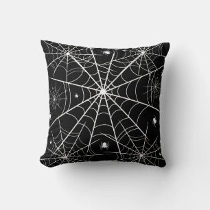Halloween Spider Web Kissen