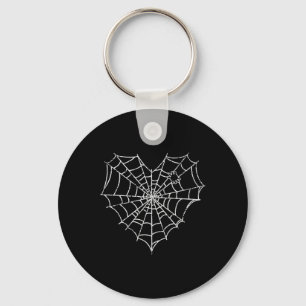 Halloween Spider Web Kostüm Niedlich Heart Spider  Schlüsselanhänger