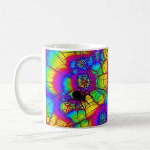 Halloween Spider Web Krawatte Die Holiday Tasse