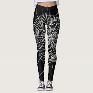 Halloween Spider Web Leggings