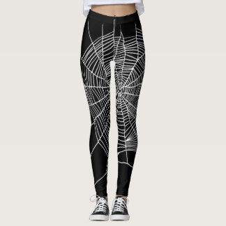 Halloween Spider Web Leggings