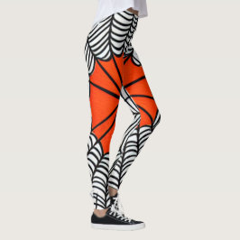 Halloween Spider Web Leggings