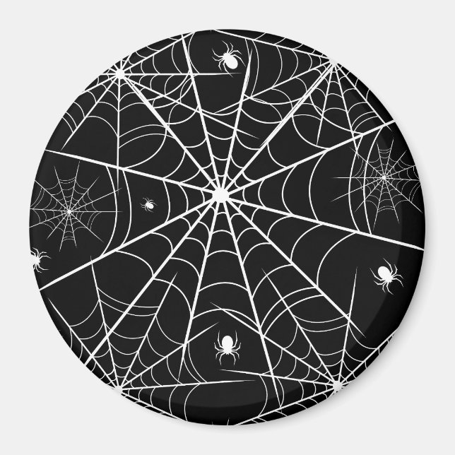 Halloween Spider Web Magnet (Vorne)