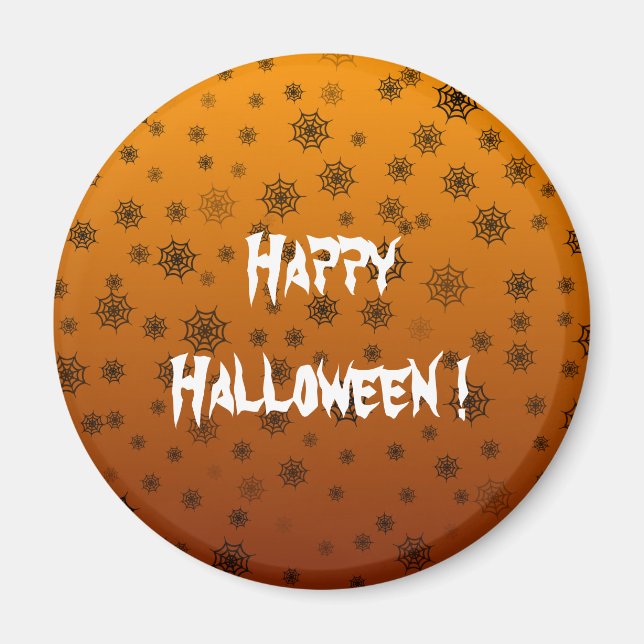 Halloween Spider Web Magnet (Vorne)