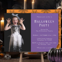 Halloween Spider Web Modern Simple Party Foto