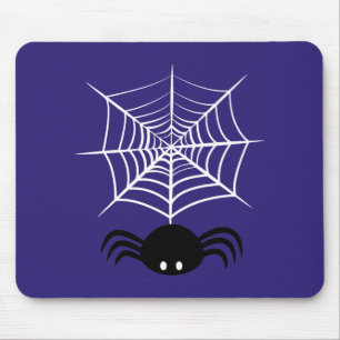 Halloween Spider Web Mousepad