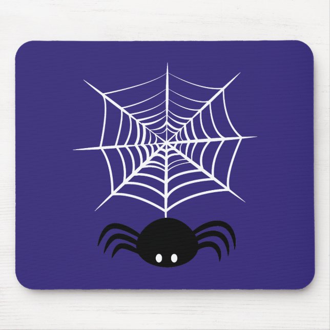Halloween Spider Web Mousepad (Vorne)