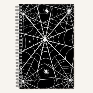 Halloween Spider Web Notizbuch