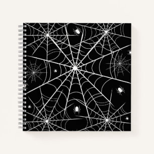 Halloween Spider Web Notizbuch