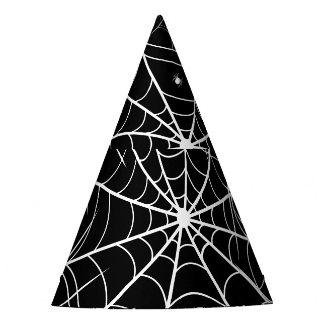 Halloween Spider Web Partyhütchen (Vorderseite)