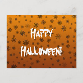 Halloween Spider Web Postkarte