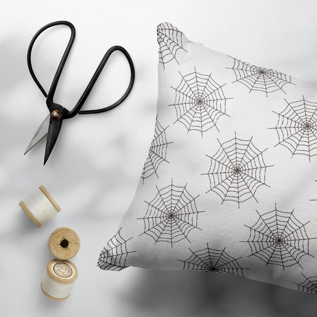 Halloween, Spider Web, Trick oder Treat, Boo Dekokissen (Von Creator hochgeladen)