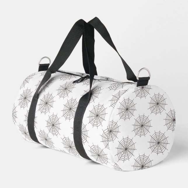 Halloween, Spider Web, Trick oder Treat, Boo Duffle Bag (Linke Seite)