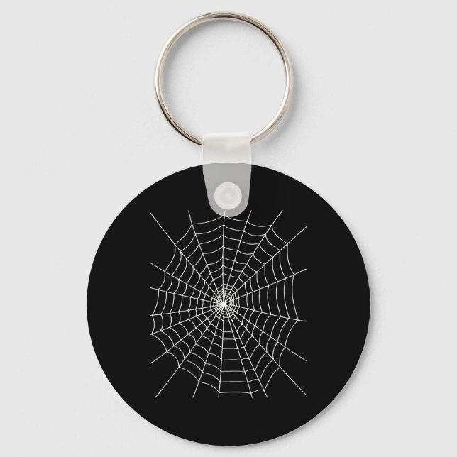Halloween Spider Webkostüm Schlüsselanhänger (Vorderseite)