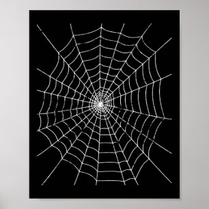 Halloween Spider Webkostüm T Shirt Poster