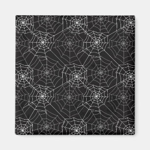 Halloween Spider Webmuster Magnet