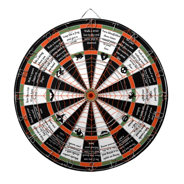 Halloween-Spiele - Halloween-Party-Spiel-Tätigkeit Dartscheibe (vorne)