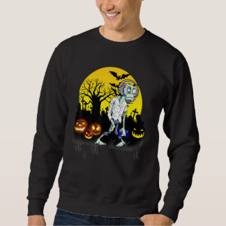 Halloween-Spieler-Zombie-Videospiel-Monster Sweatshirt