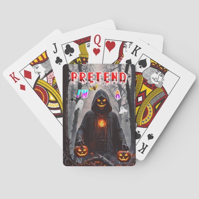 Halloween Spielkarten (Rückseite)