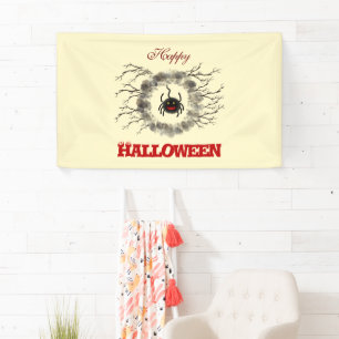 Halloween-Spinne Banner