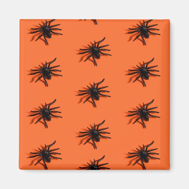Halloween-Spinnenmuster Magnet (Vorne)
