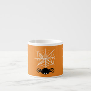 Halloween Spinnennetz Espressotasse