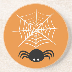 Halloween Spinnennetz Getränkeuntersetzer