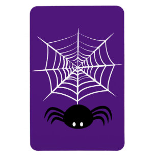 Halloween Spinnennetz Magnet