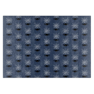 Halloween Spinnennetz  Schneidebrett