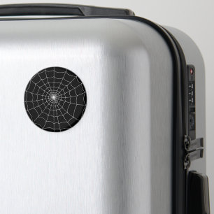 Halloween-Spinnennetz schwarzes und weißes gothisc Magnet